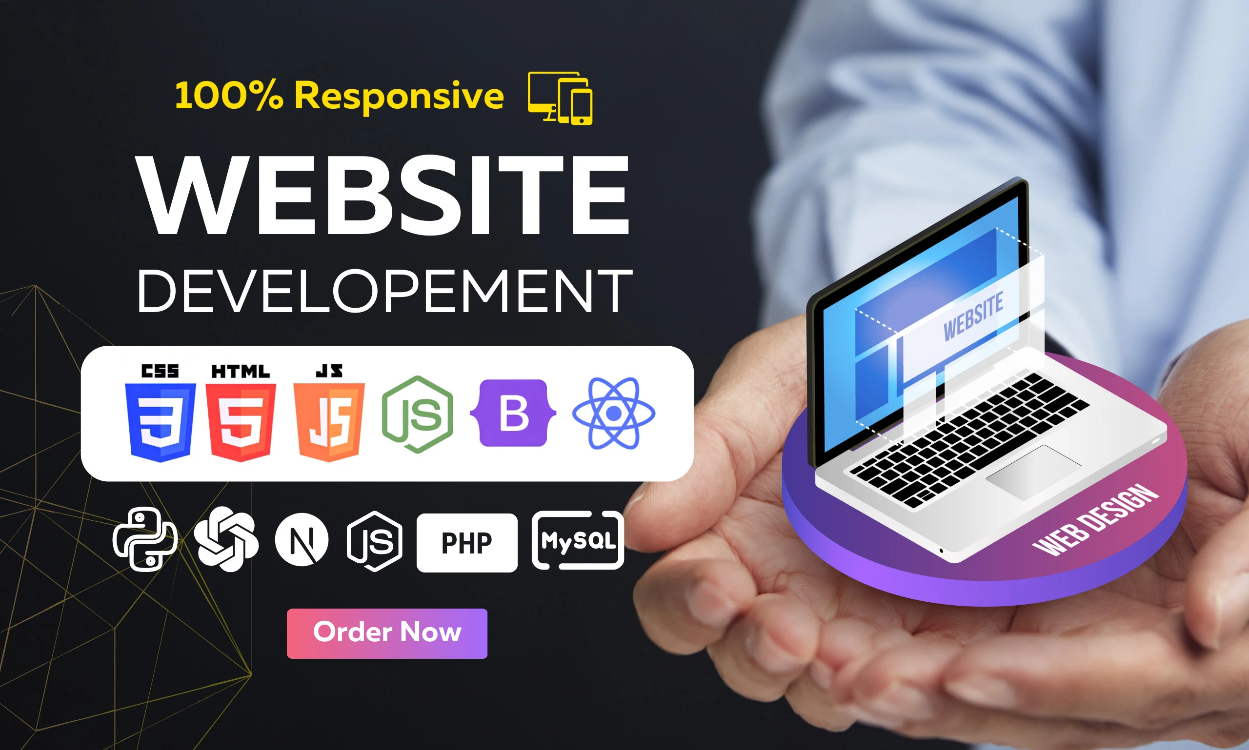 Full Stack Website for Restaurant & Travel Agency